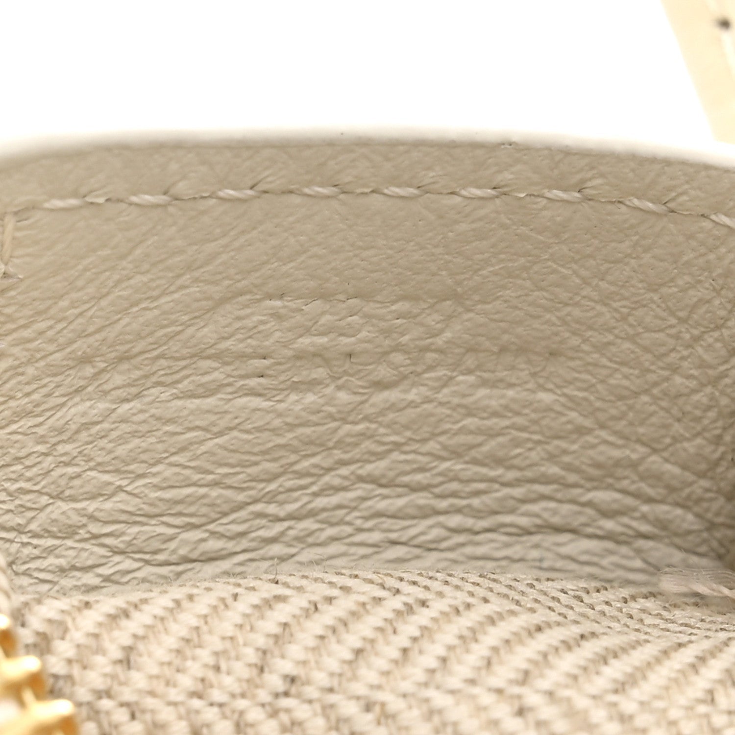 Classic Calfskin Small Puzzle Edge Bag Soft White Paper Craft