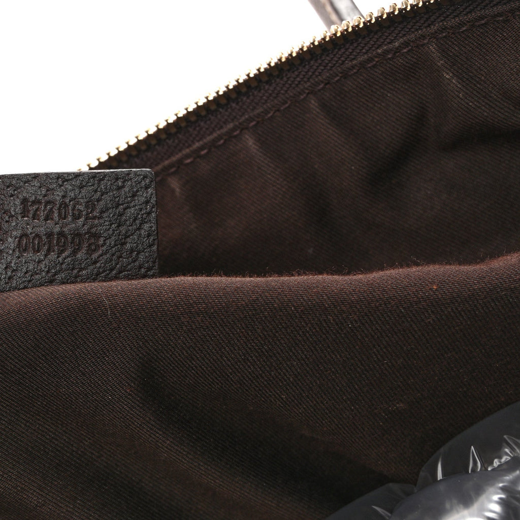 Monogram Medium Princy Tote Dark Brown