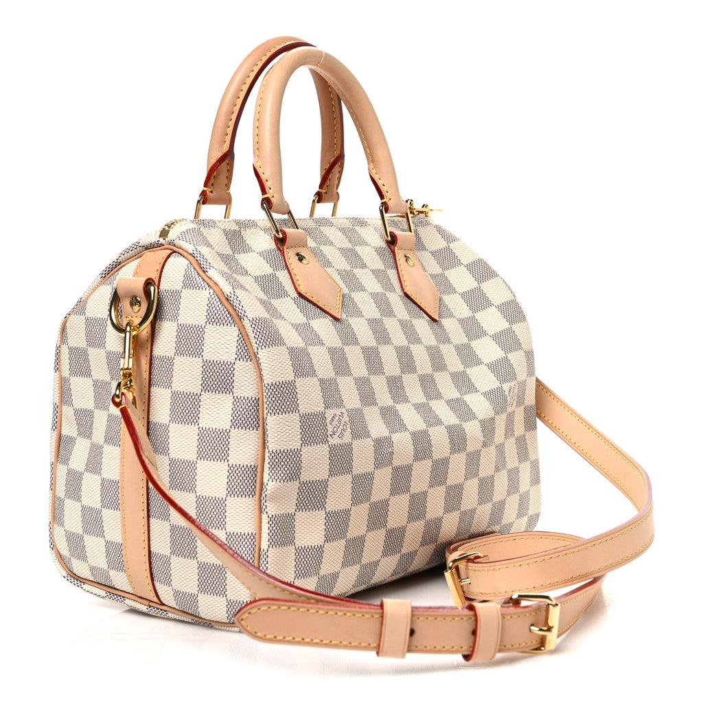 Damier Azur Speedy Bandouliere 25