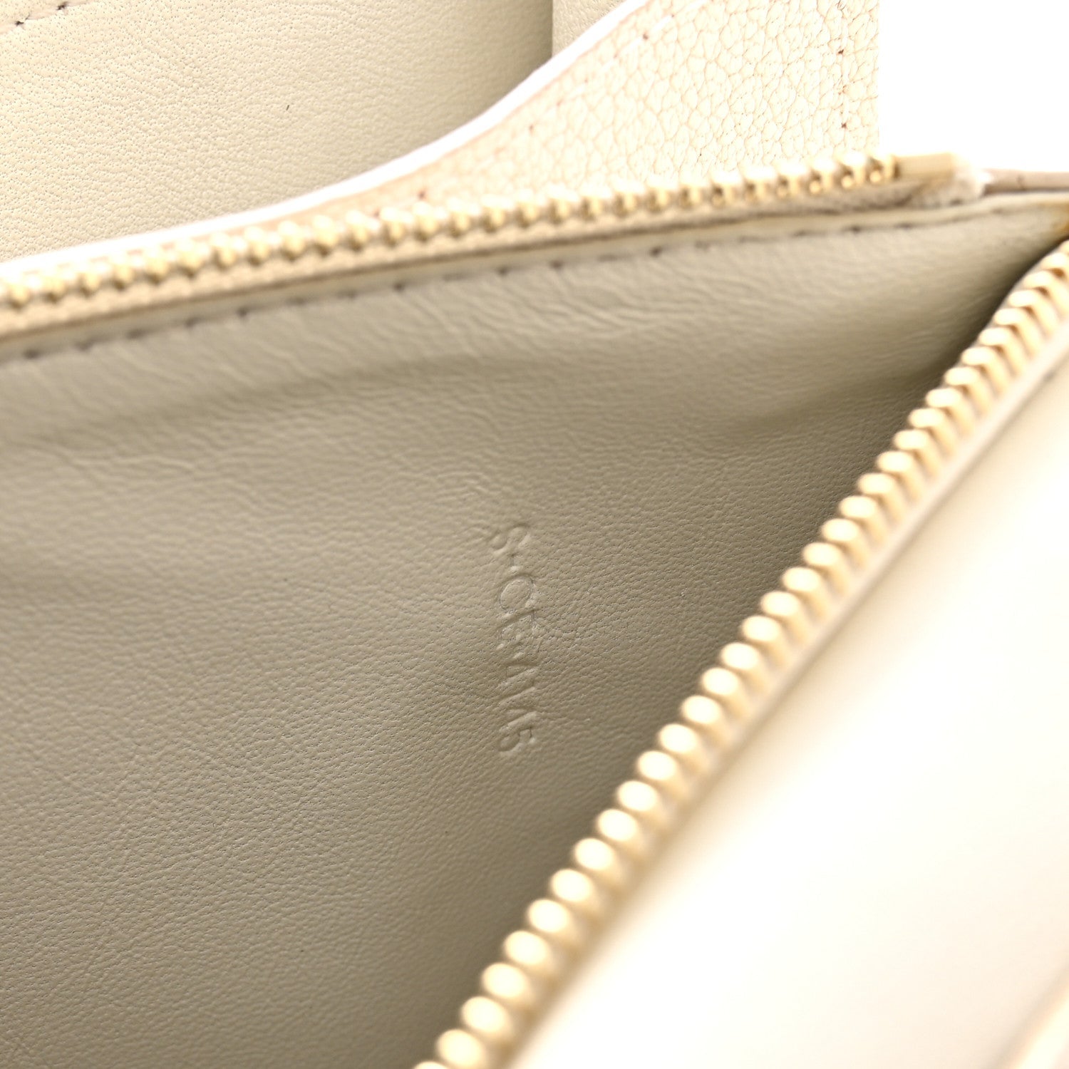 Goatskin Medium Classic Box Flap Bag White