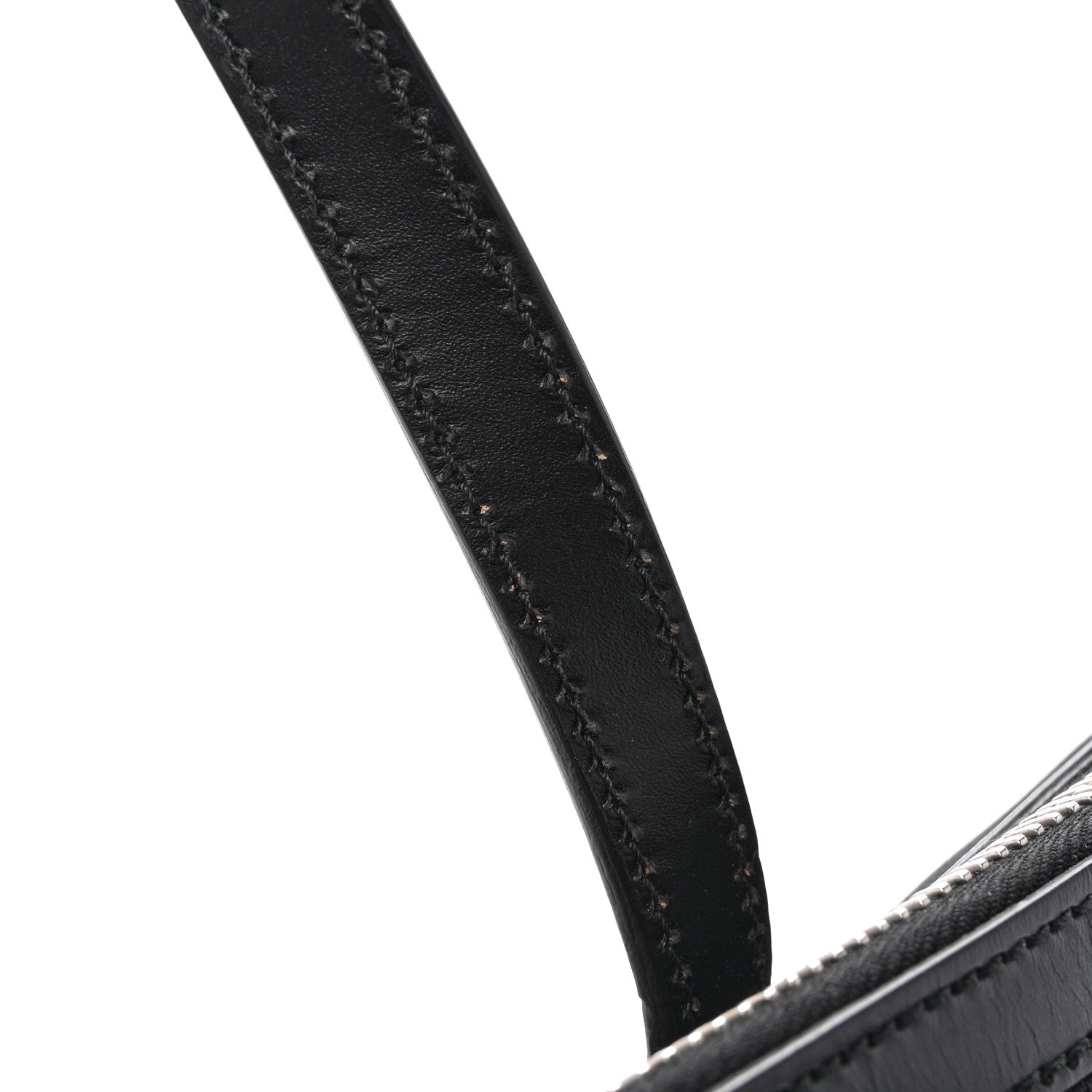 Techno Canvas Web Top Handle Shoulder Bag Black