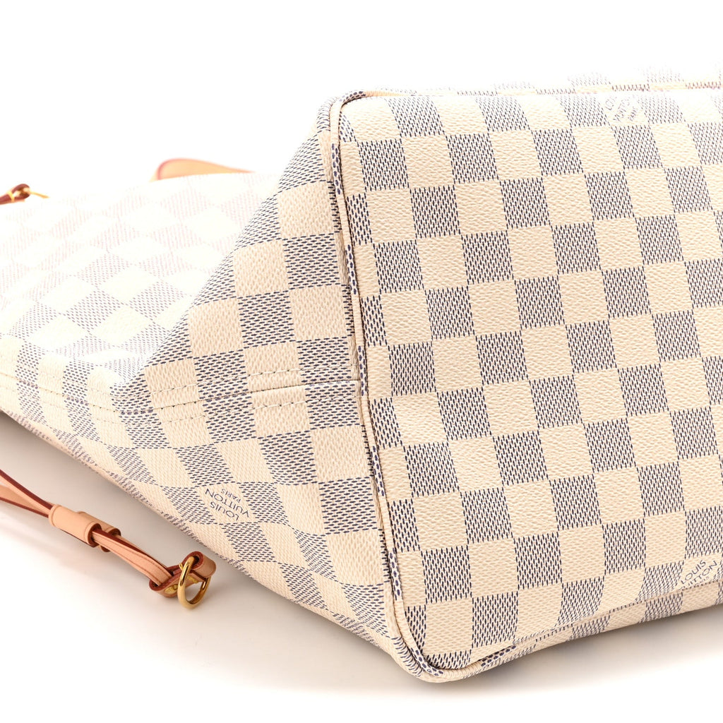 Damier Azur Neo Neverfull GM Rose Ballerine