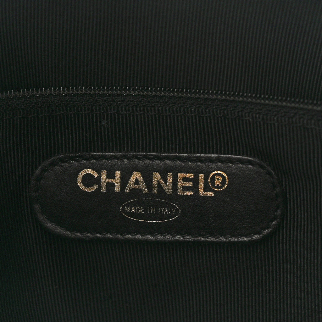 Calfskin Stitched XL Weekender Black