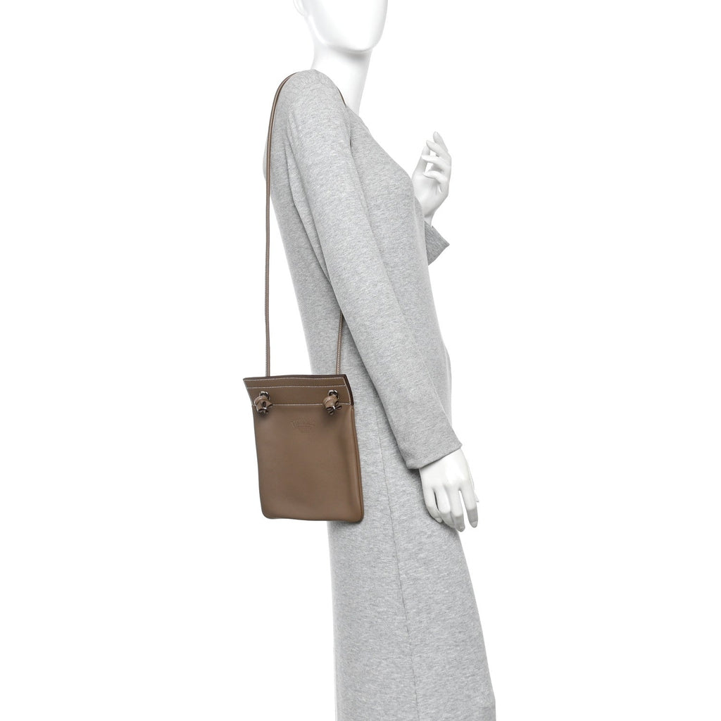 Milo Lambskin Swift Mini Aline Etoupe