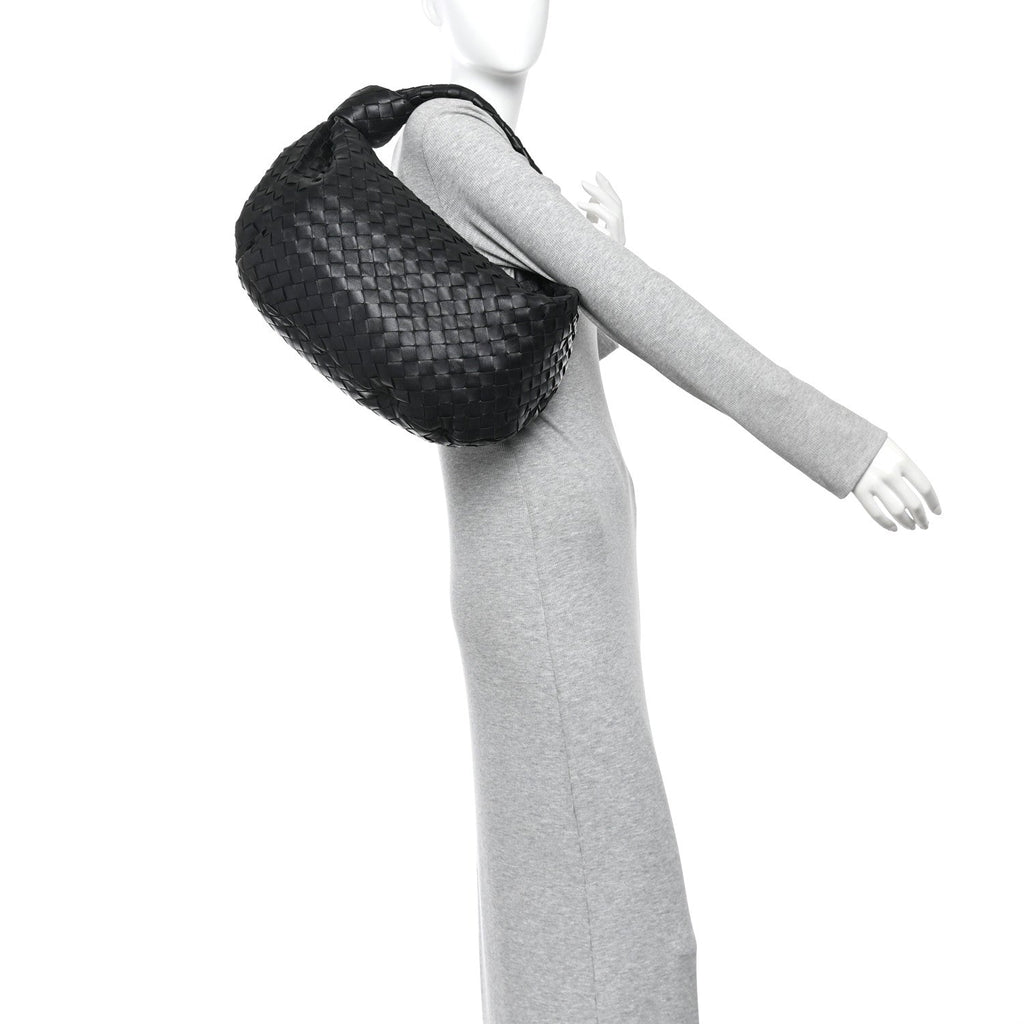 Nappa Intrecciato Small Jodie Black