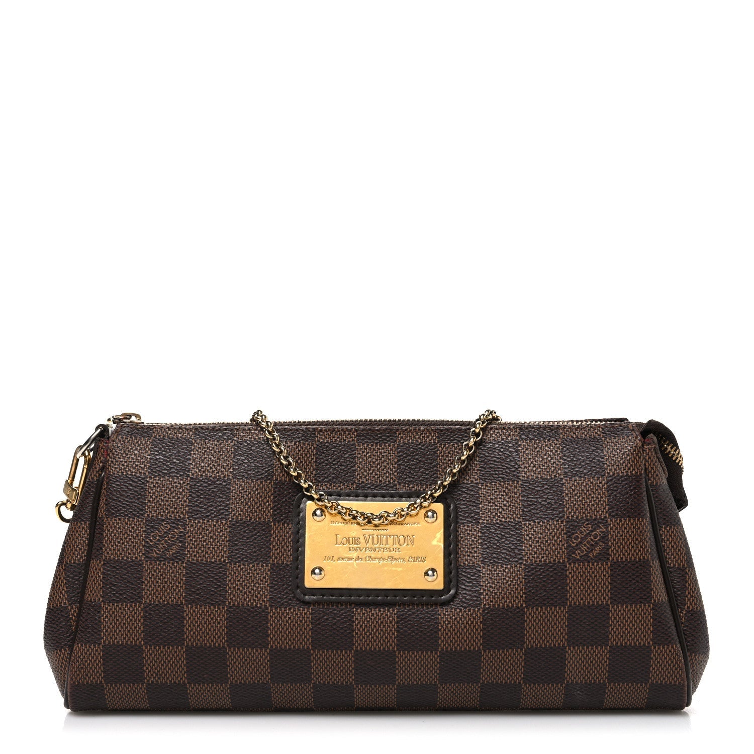 Damier Ebene Eva Clutch