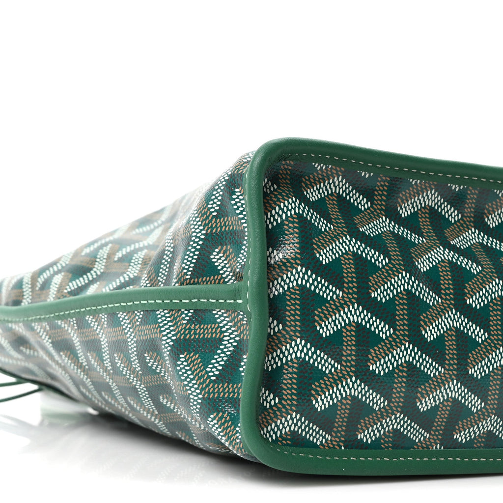Goyardine Reversible Mini Anjou Green