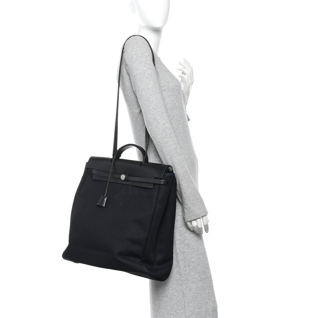Toile Vache Calfskin Herbag 39 MM Black