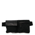 GG Monogram Double Pocket Belt Bag Black