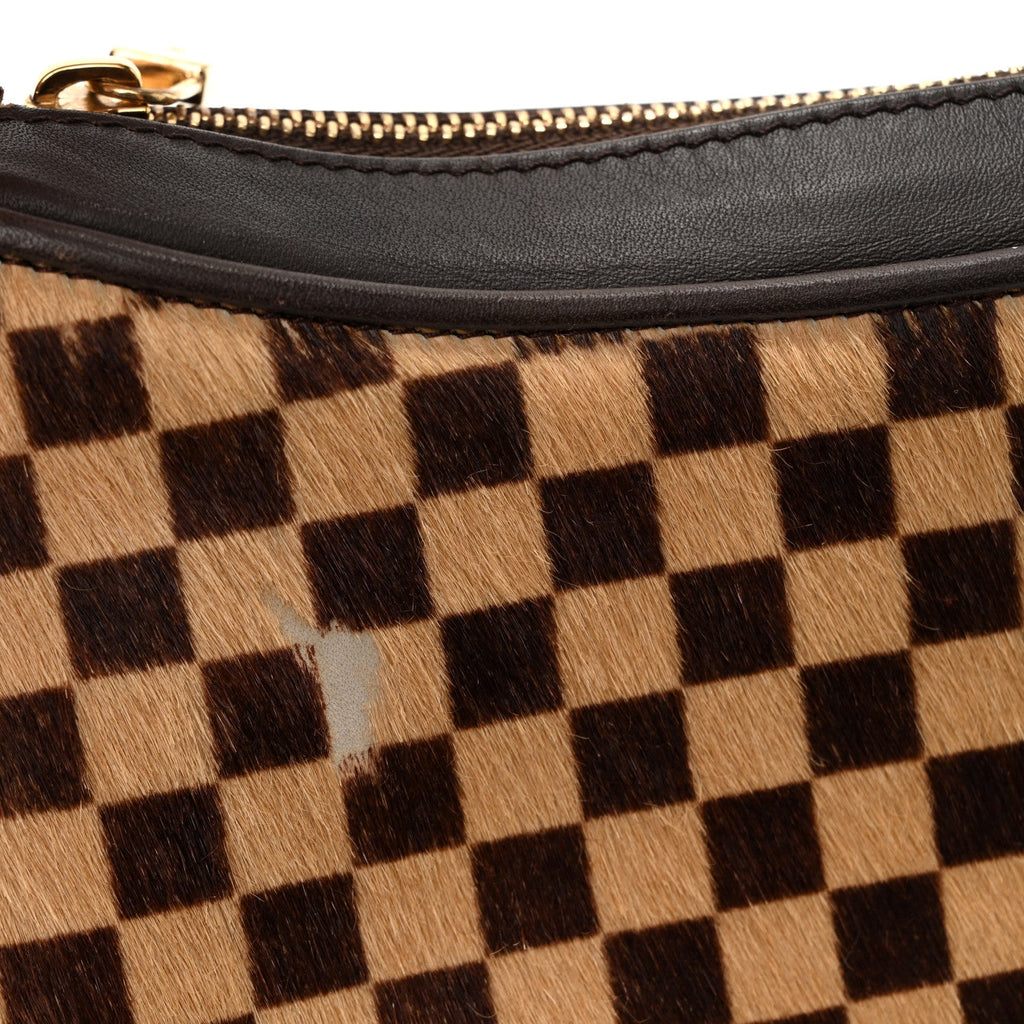 Calf Hair Damier Sauvage Tigre
