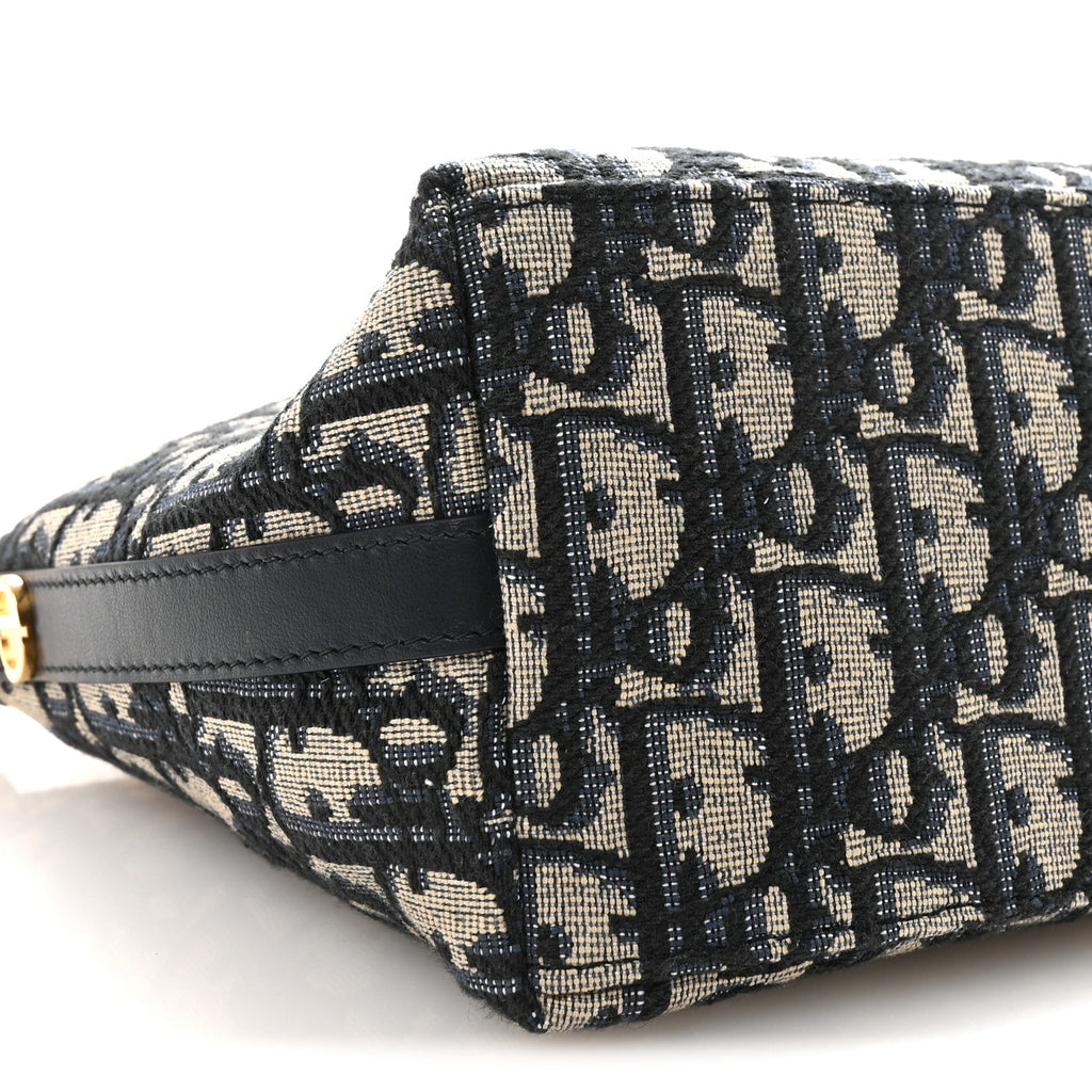 Oblique DiorStar Hobo Bag Blue
