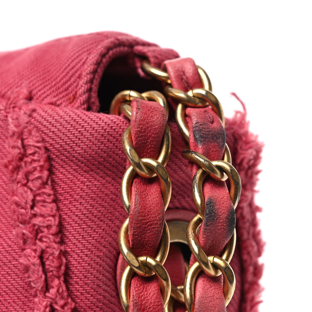 Denim Coco Flap Pink