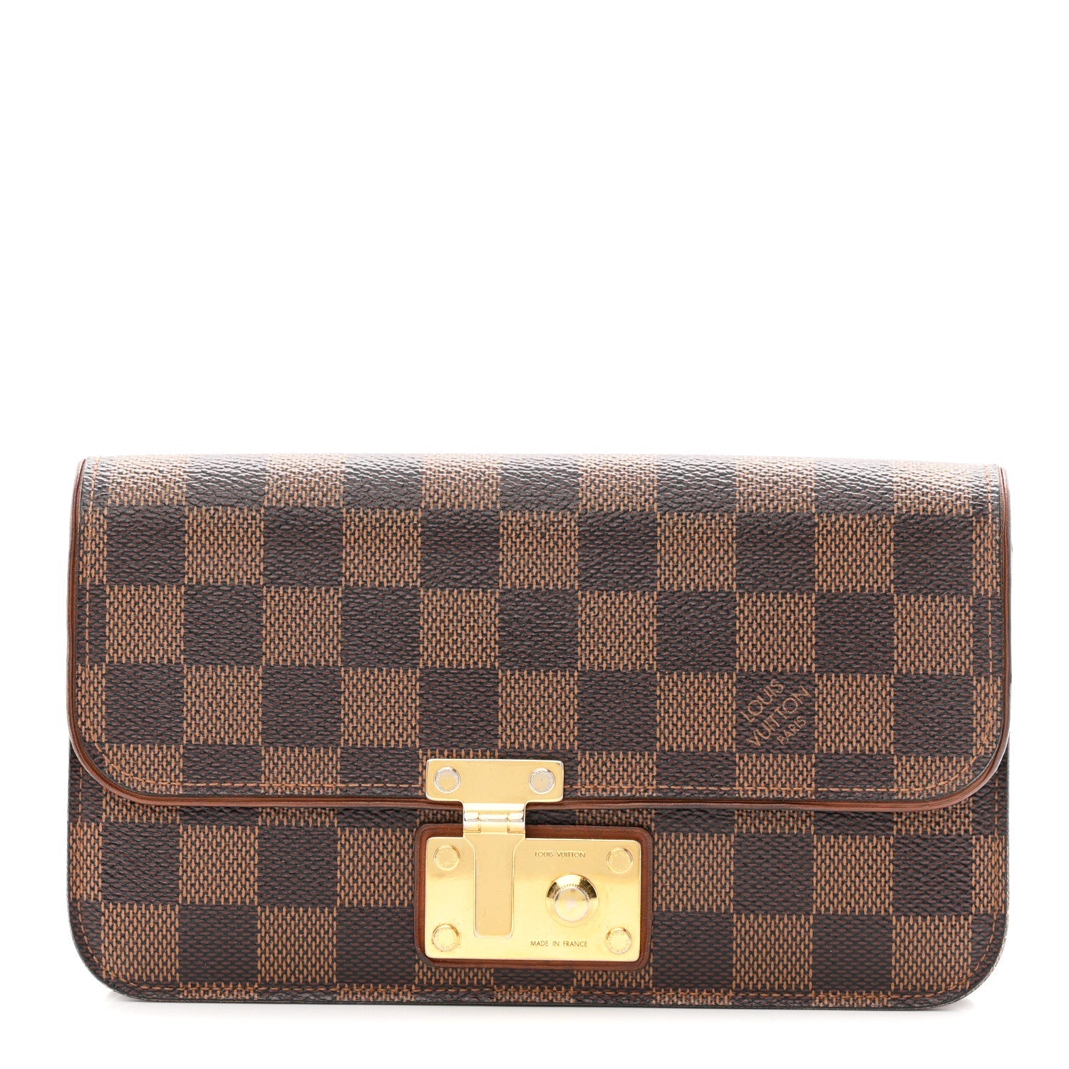 Damier Ebene Ascot Wallet