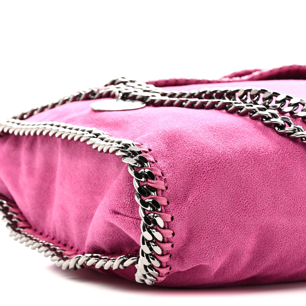 Shaggy Deer Small Falabella Tote Pink