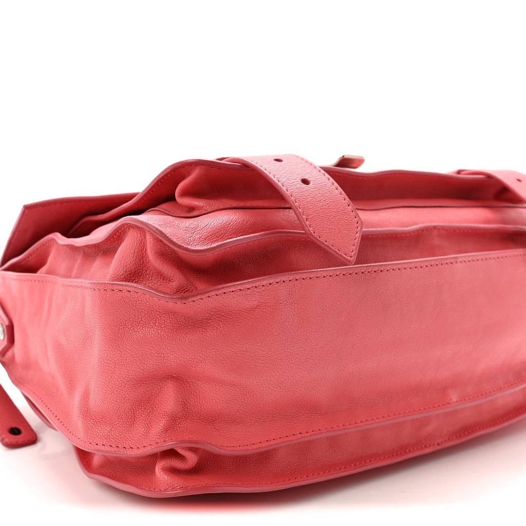 Lambskin Medium PS1 Satchel Hibiscus
