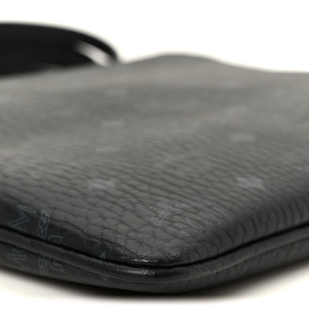 Visetos Medium Crossbody Pouch Black