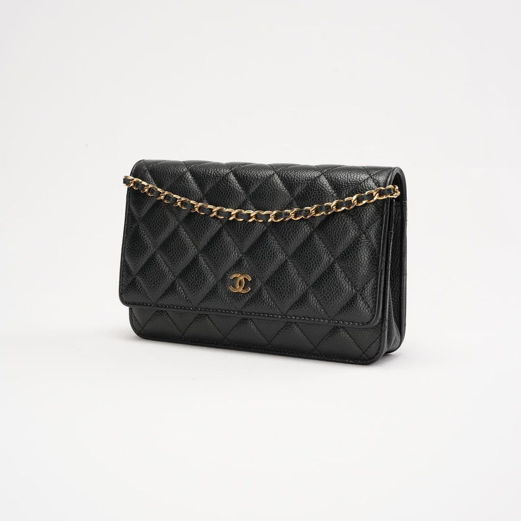 Chanel Wallet on Chain (WOC) Caviar Leather Black 2020