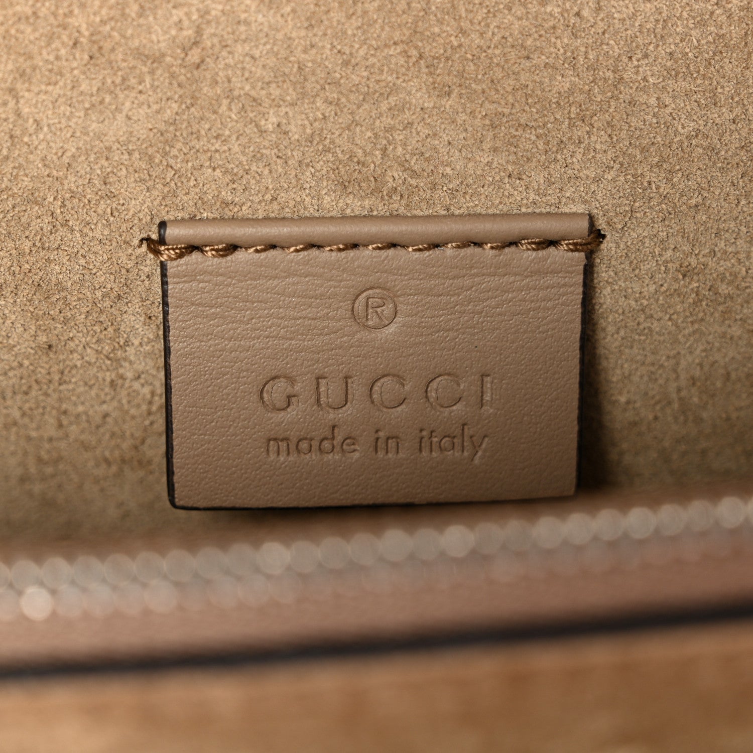 GG Supreme Monogram Small Dionysus Shoulder Bag Taupe