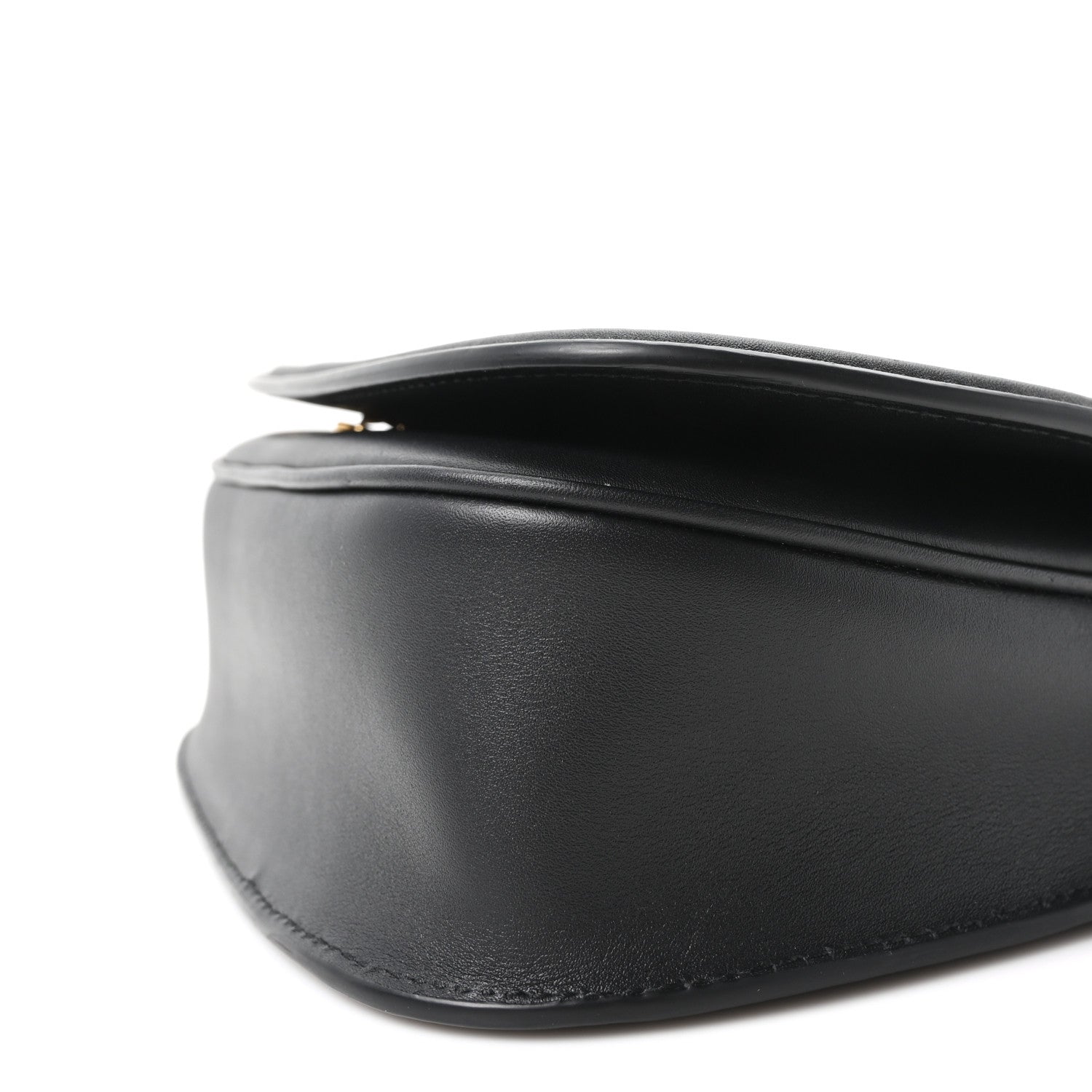 Roxy Calfskin Medium Blondie Top Handle Bag Black
