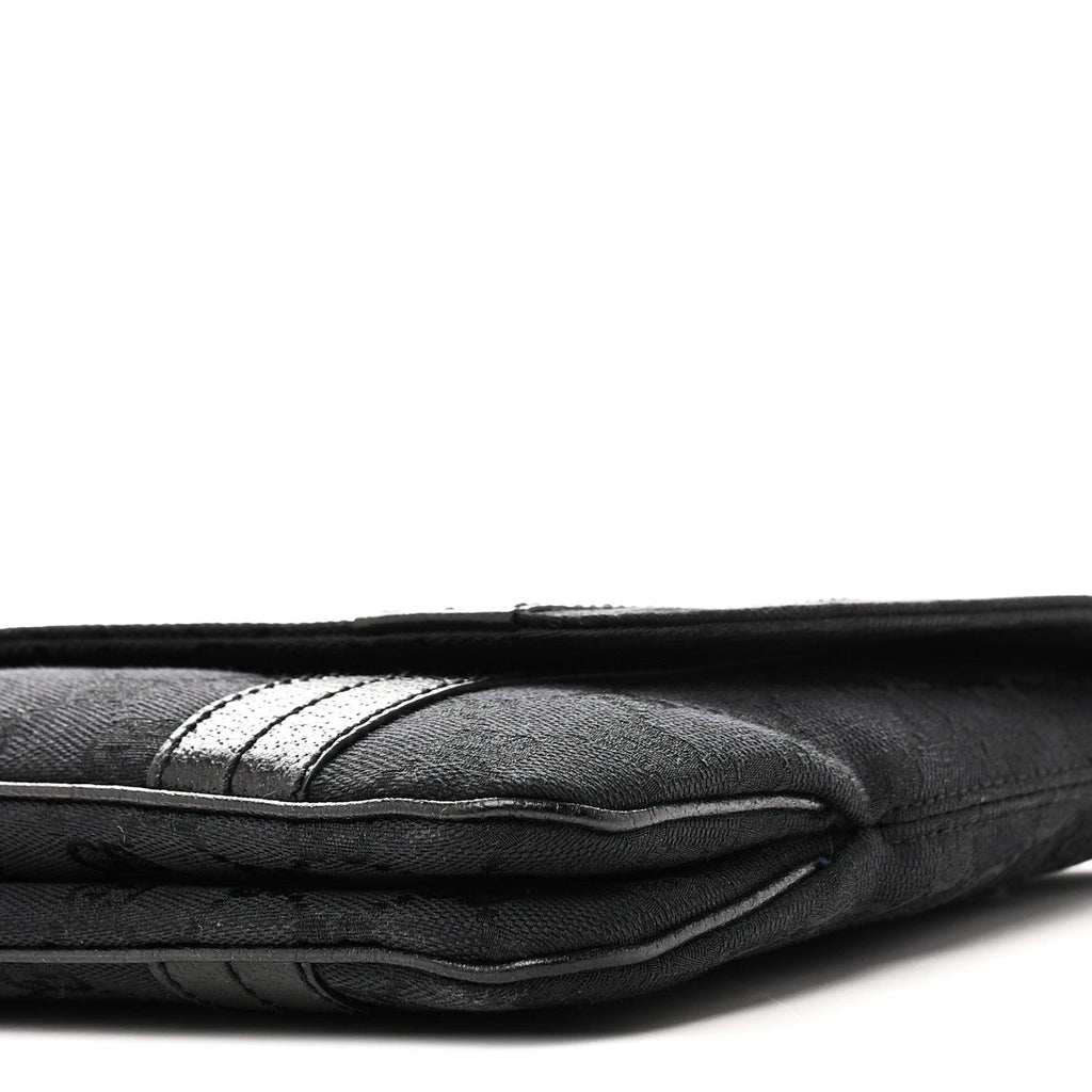 Monogram Satchel Black