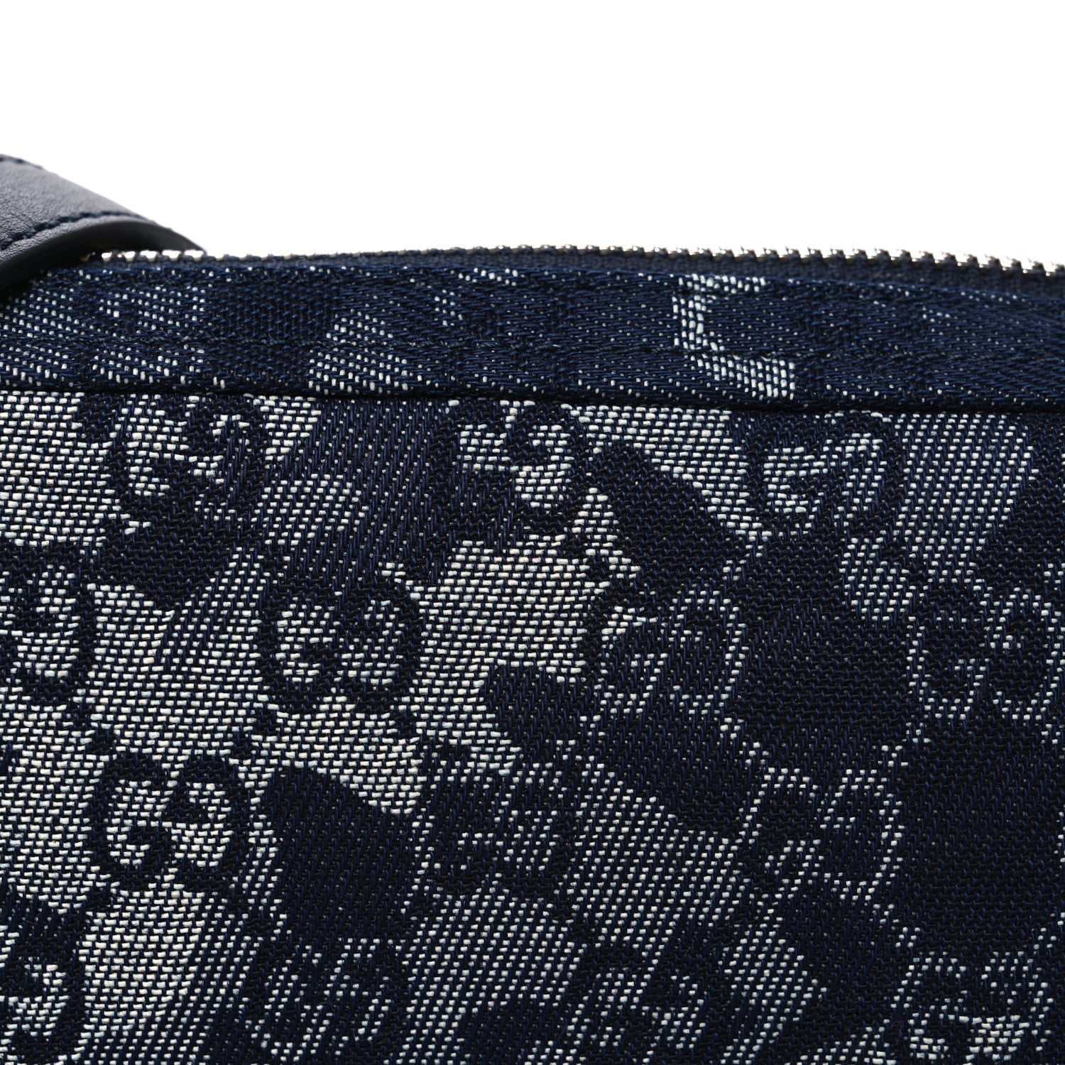Denim GG Monogram Camouflage Small Crossbody Bag Blue