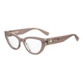Moschino Eyeglasses Cat Eye Full Rim, Burgundy Frame and Clear Demo Lenses Lens MOS6310LHF00