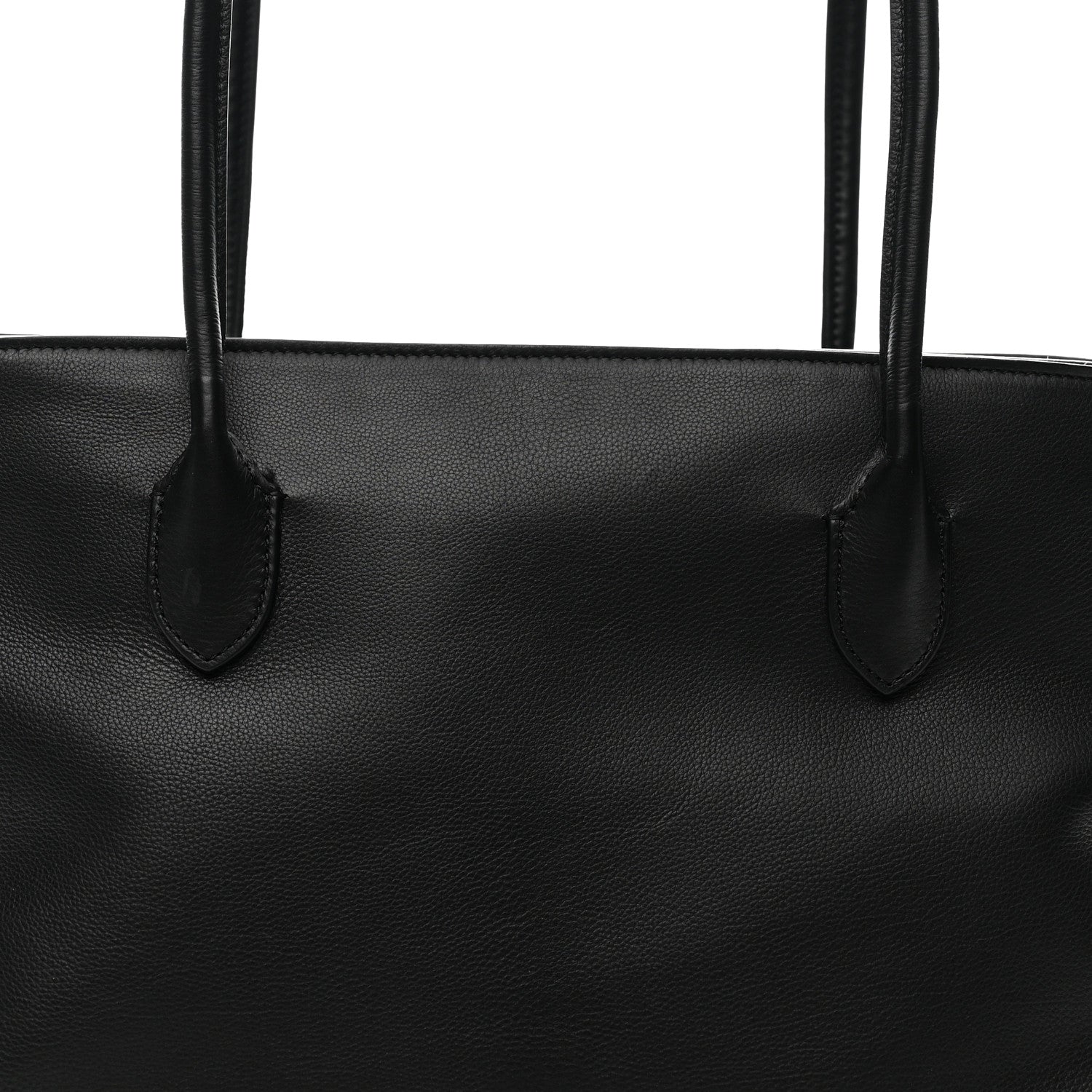 Grained Calfskin Terrasse Bag Black