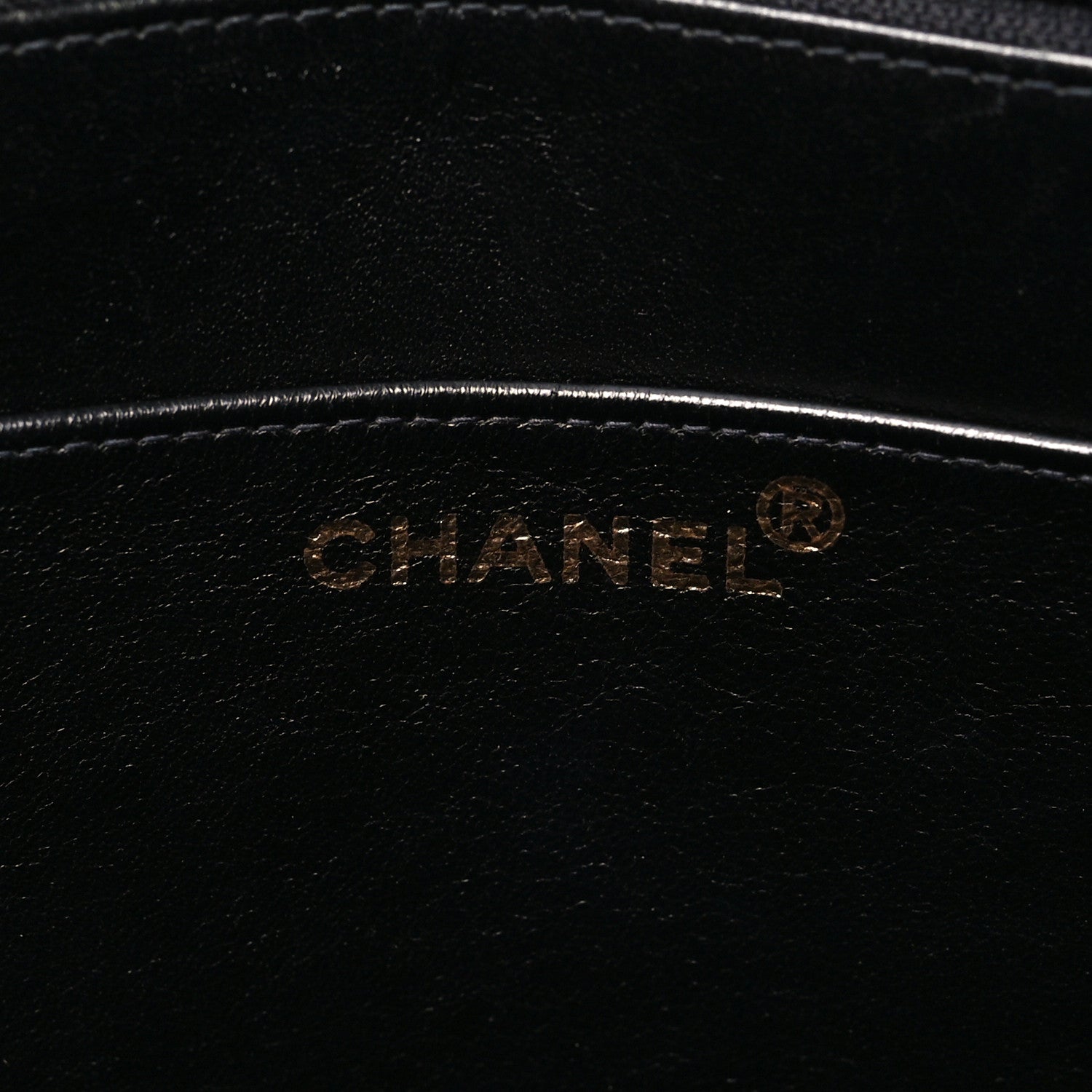 Caviar Quilted Briefcase Laptop Bag Black