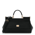 Dauphine Medium Miss Sicily Satchel Black