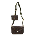 Monogram Felicie Strap & Go Kaki