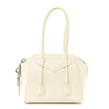 Box Calfskin Mini Lock Antigona Shoulder Bag Ivory