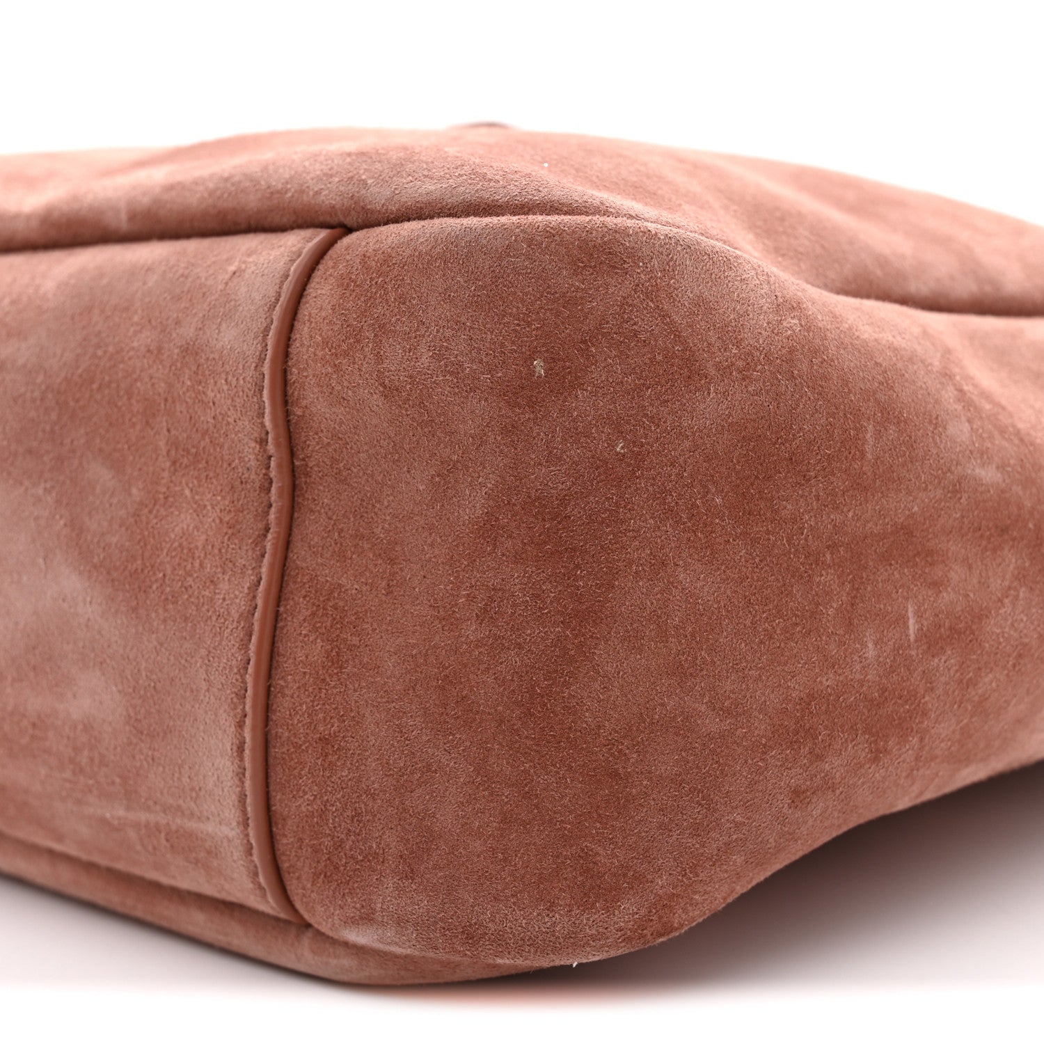 Suede Calfskin Small Le 5 A 7 Soft Hobo Barley Pink