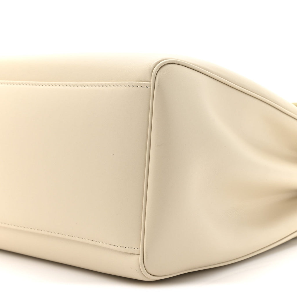 Calfskin Medium Soft 16 Bag Light Grey