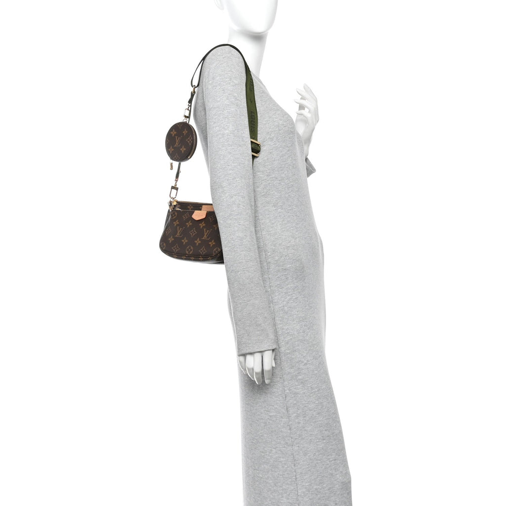 Monogram Multi Pochette Accessories Kaki