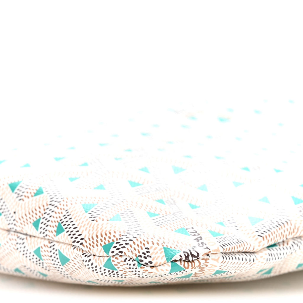 Goyardine Poitiers Claire Voie Tote White Opaline