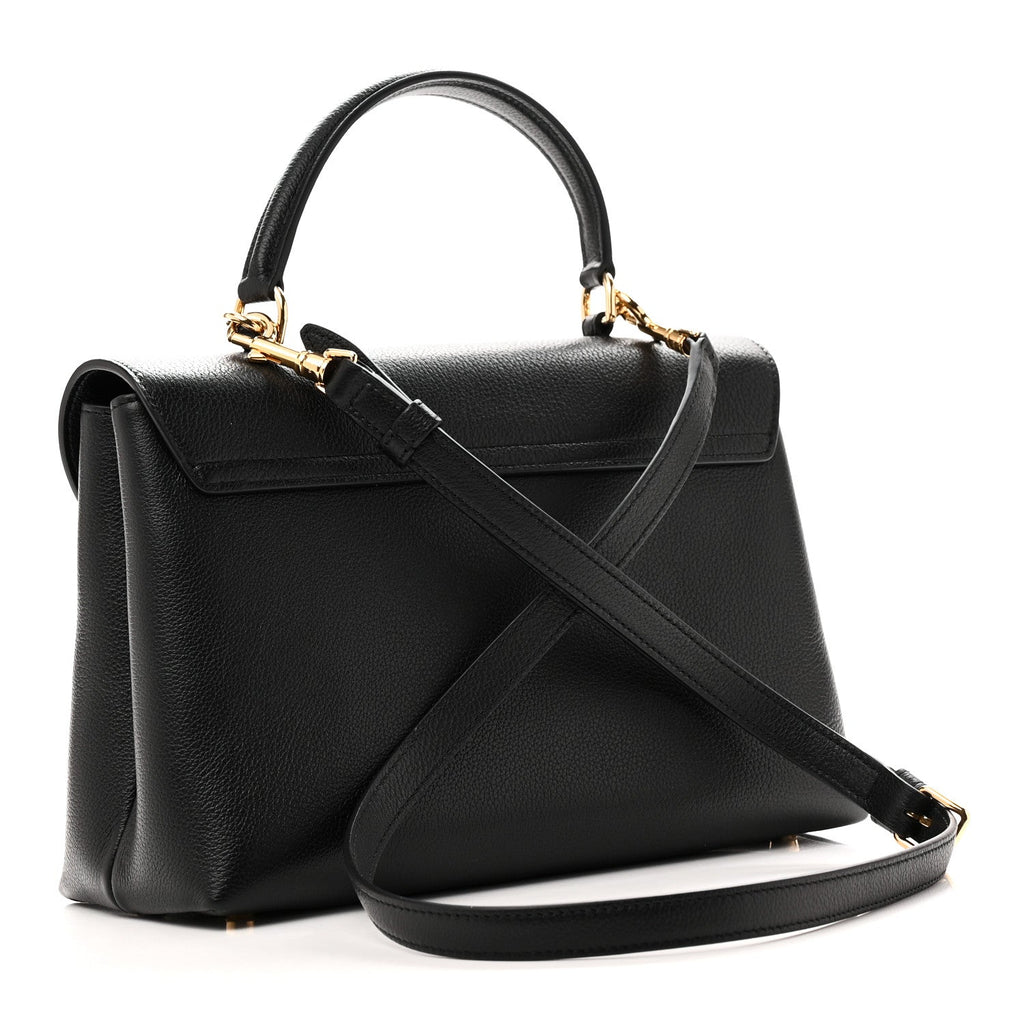 Supple Calfskin Medium Nino Black