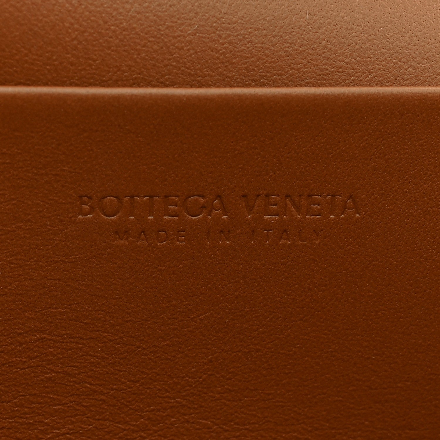 Suede Intrecciato Bang Bang Vanity Case Amber