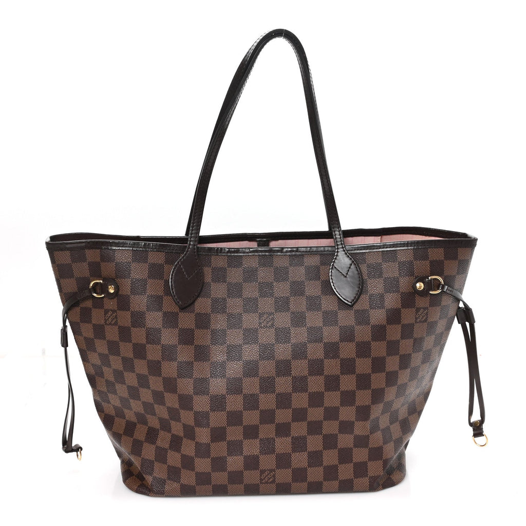 Damier Ebene Neo Neverfull MM Rose Ballerine Rose Ballerine