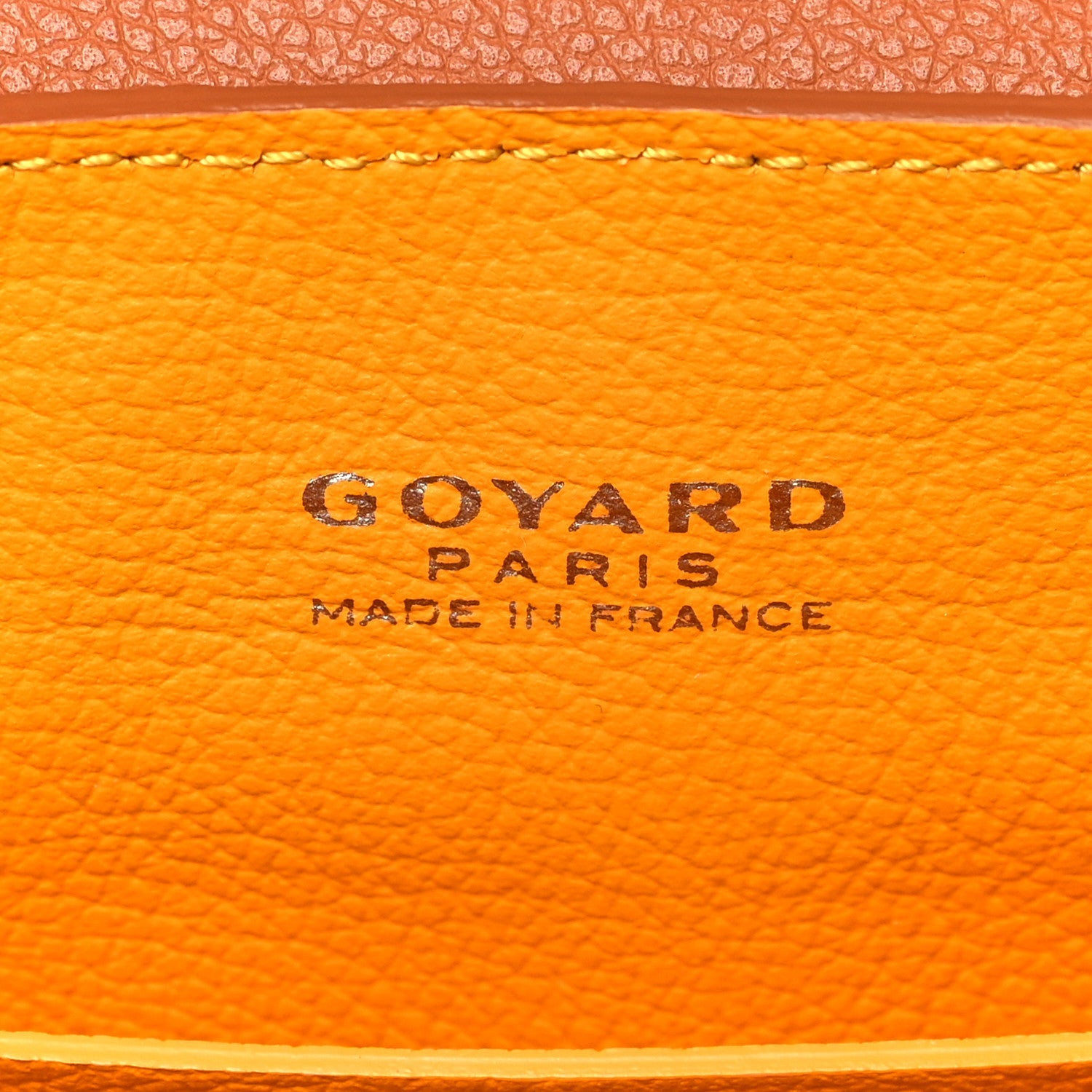 Goyardine Mini Saigon Black Gold