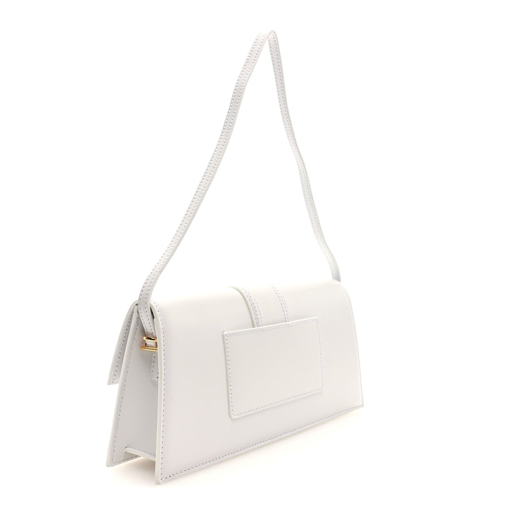 Smooth Calfskin Le Bambino Long White