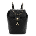 Caviar Quilted Urban Spirit Backpack Black