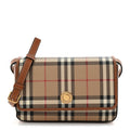 E-Canvas Vintage Check Hampshire Crossbody Archive Beige