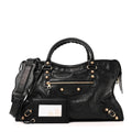 Agneau Giant 12 Gold Hardware City Black