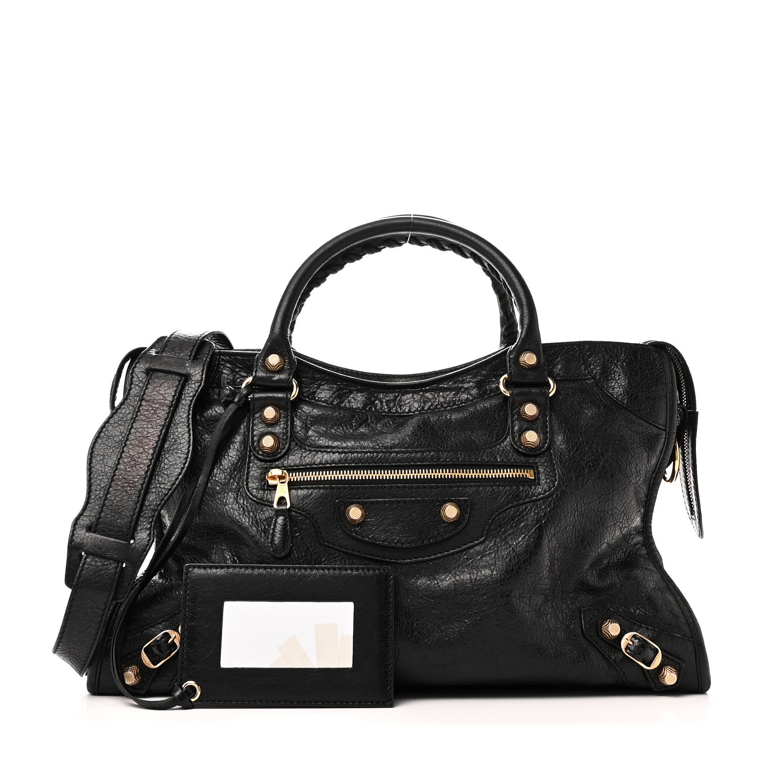 Agneau Giant 12 Gold Hardware City Black