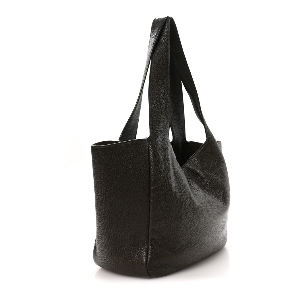 Grained Deerskin Bea Tote Musk