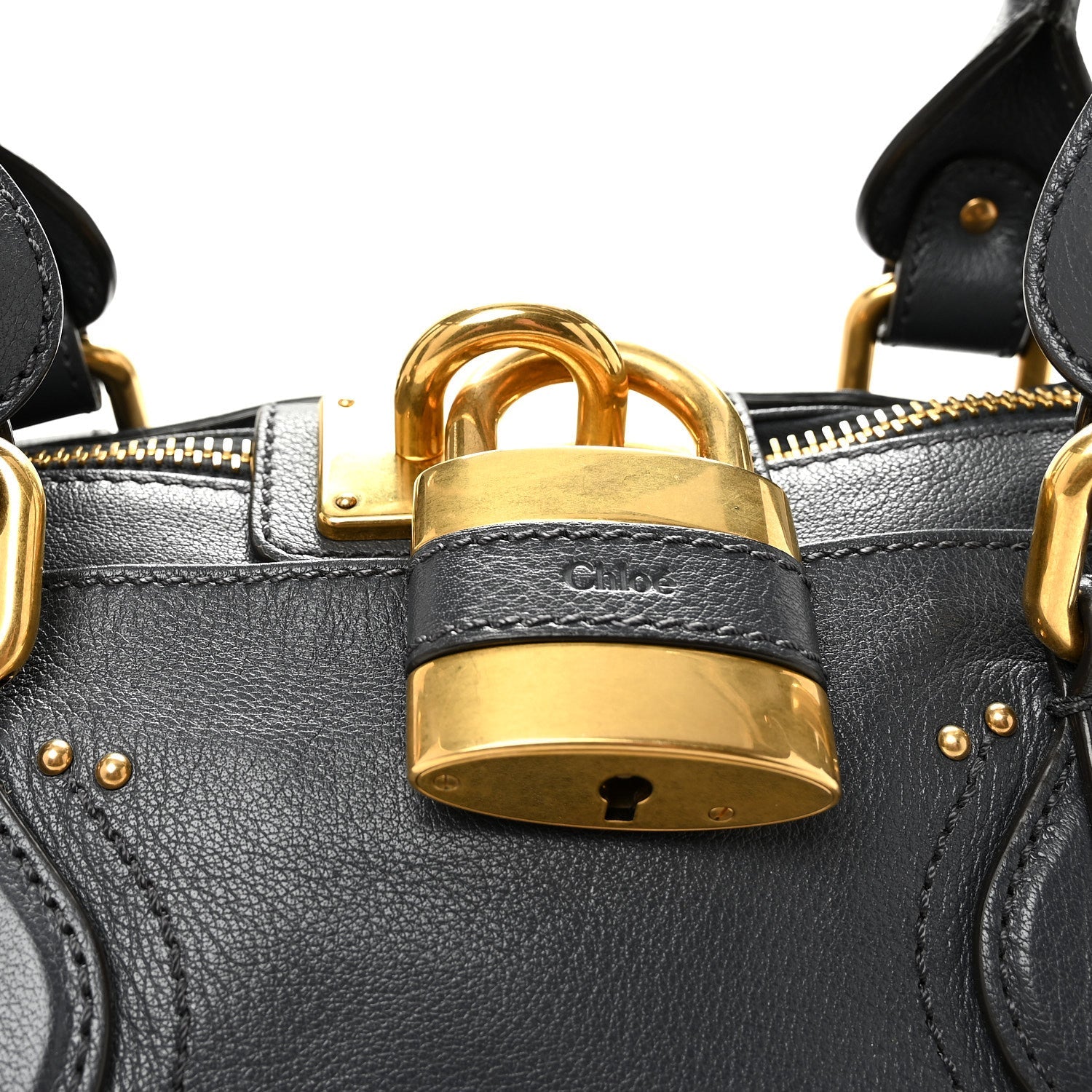 Grained Buffalo Paddington Black Navy