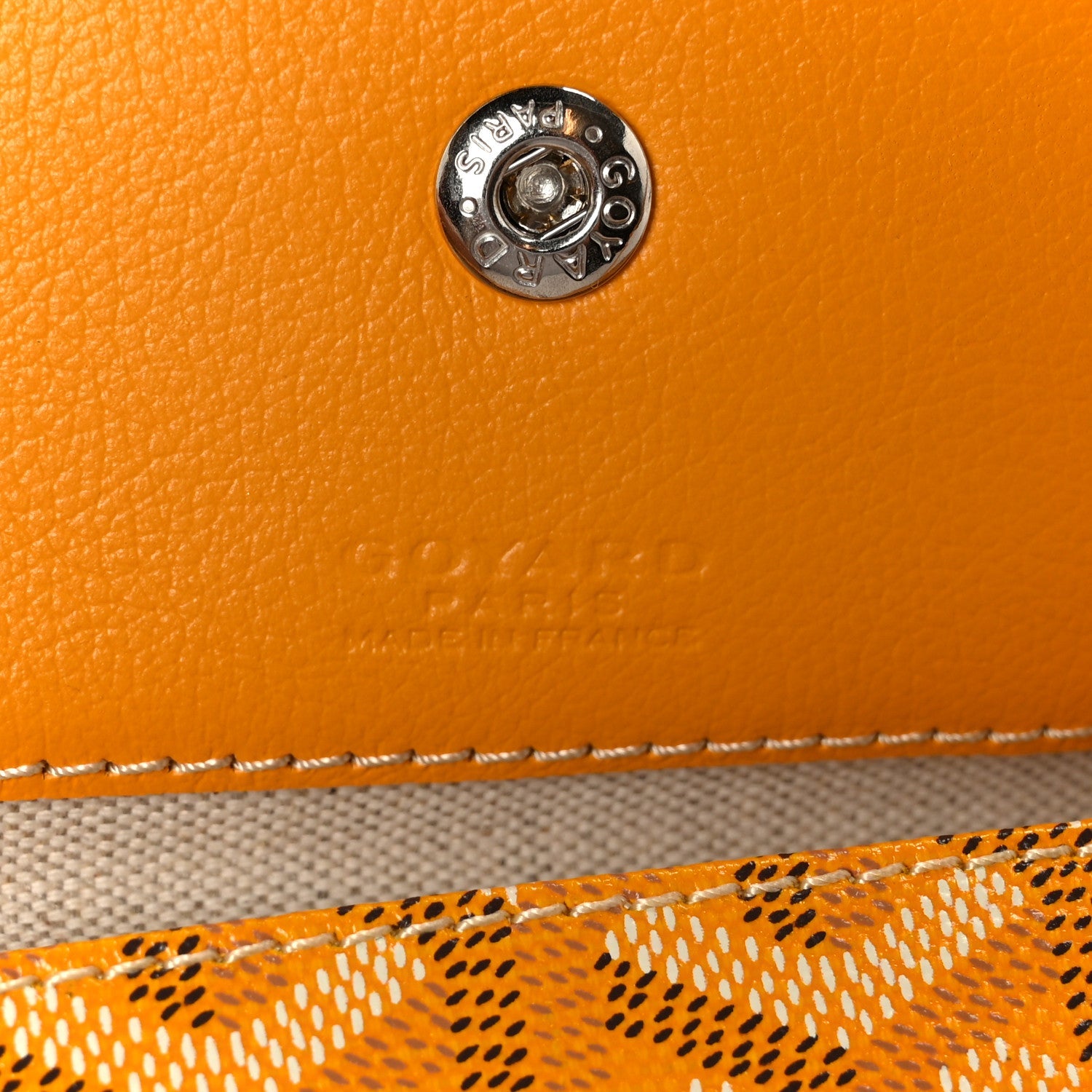 Goyardine Saint Louis PM Yellow