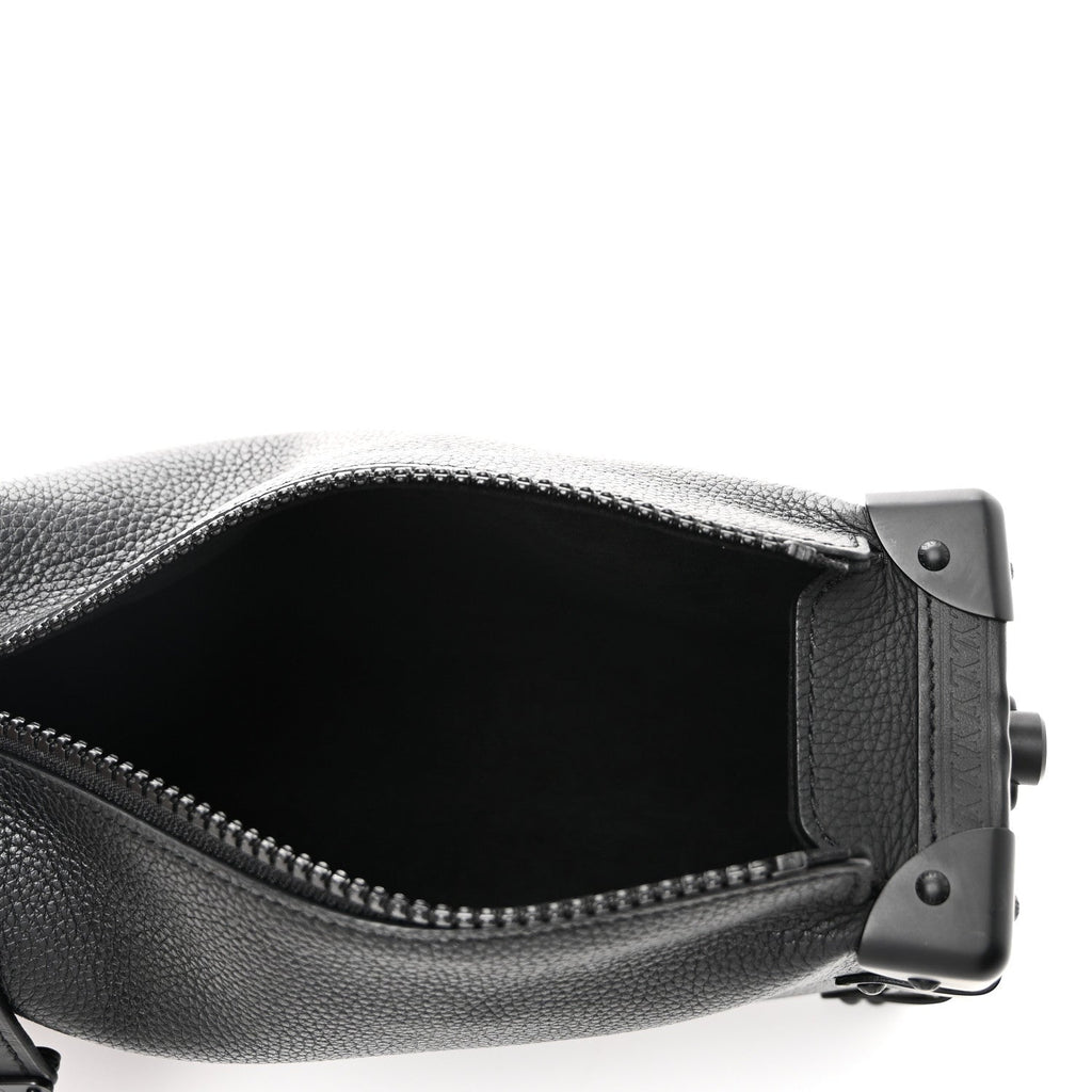 Calfskin Side Trunk MM All Black