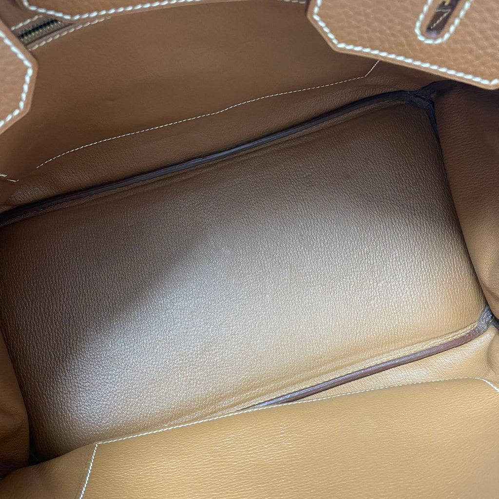 Hermes Birkin 35 Togo Golden Bag 2011