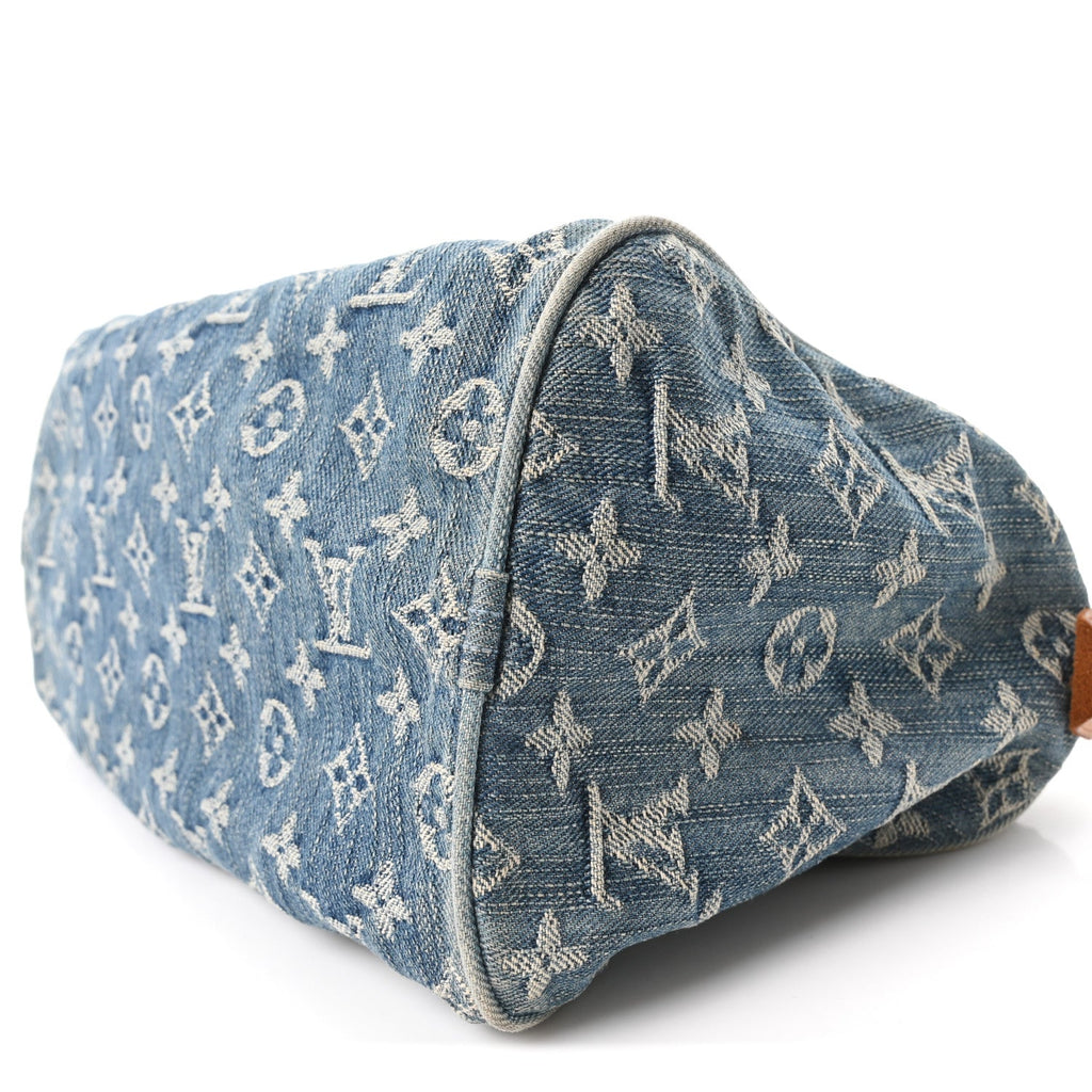 Monogram Denim Neo Speedy Blue